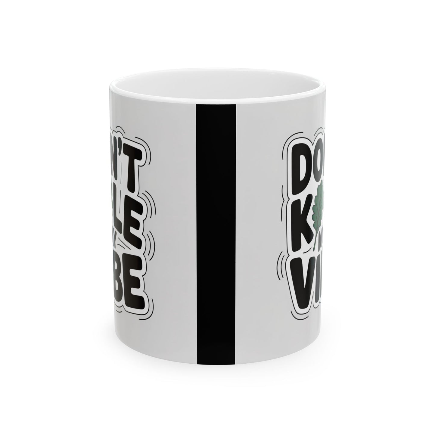 Don't Kale my Vibe, Garden Themed Ceramic Mug