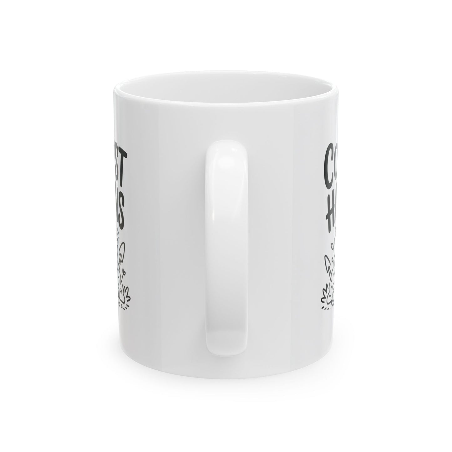 Compost Happens Ceramic Mug for Garden Lovers, Perfect Gift for Plant Enthusiasts!